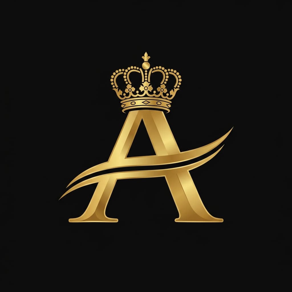 Alpha Crown Limo Logo Mark